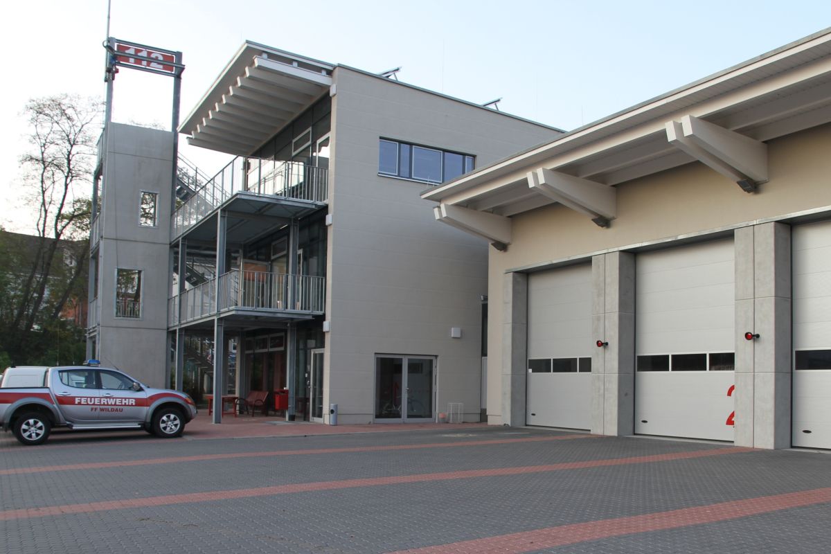 Feuerwache Wildau Außenansicht
