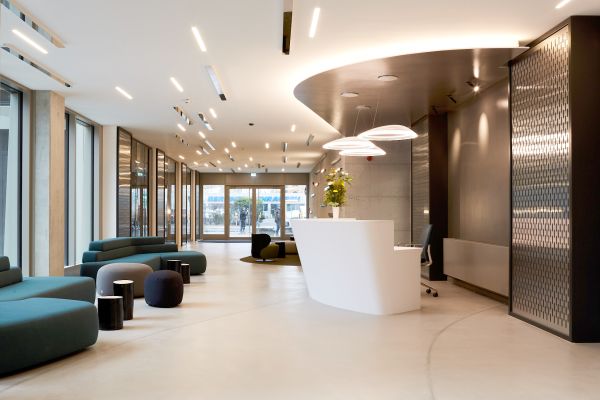 Pandion The Grid Office Ansicht Lobby